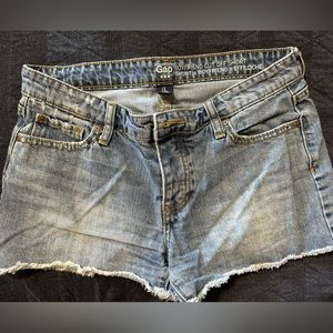 Gap Boyfriend Cutoff Shorts. Size 2.
